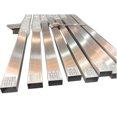 40×20×1,2mm Edelstahl-Rechteckrohr 304 – 180G gebürstete Oberfläche