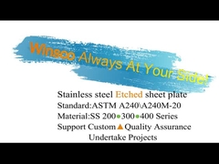 Winsco-Metall SS 201 Spiegel 304 316, der fertige kaltgewalzte Edelstahlblech-Platte ätzt