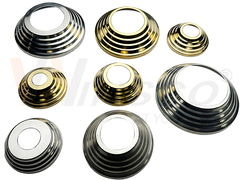 Hintergrunddeckel aus Edelstahl