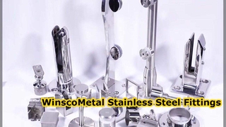 **Komponenten des Treppenhandlaufsystems | WinscoMetal Edelstahl-Balustradenteile**